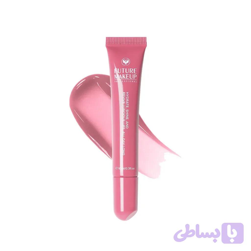 لیپ گلاس آبرسان و نرم‌ کننده فیوچر میکاپ | Future Makeup Lush Lips Lip Treatment — تصویر 1
