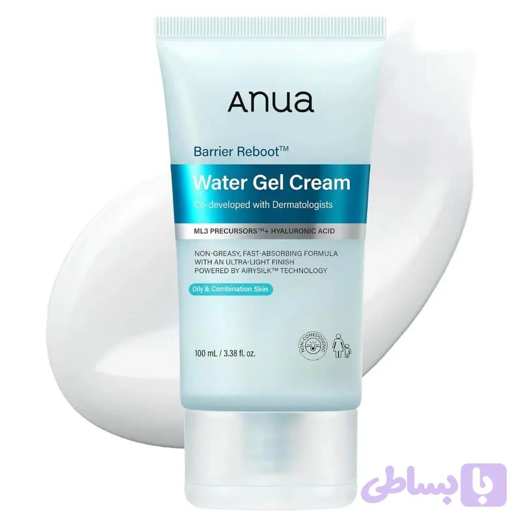 کرم ژل کرمی آبرسان و ترمیم‌کننده سد دفاعی پوست Barrier Reboot آنوا | Anua Barrier Reboot™ Water Gel Cream — تصویر 1