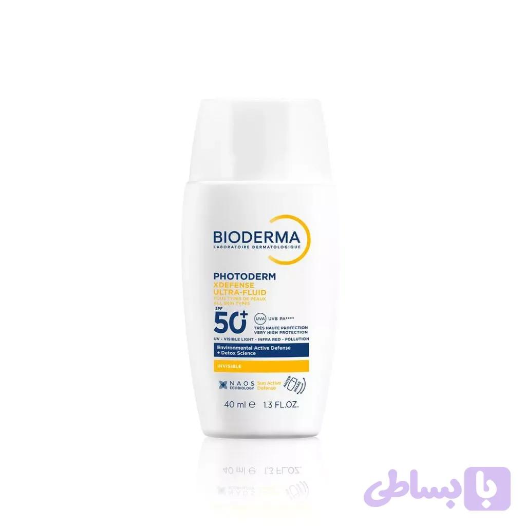 ضد آفتاب فلوئیدی فوتودرم ایکس دیفنس SPF50+ بایودرما — تصویر 1