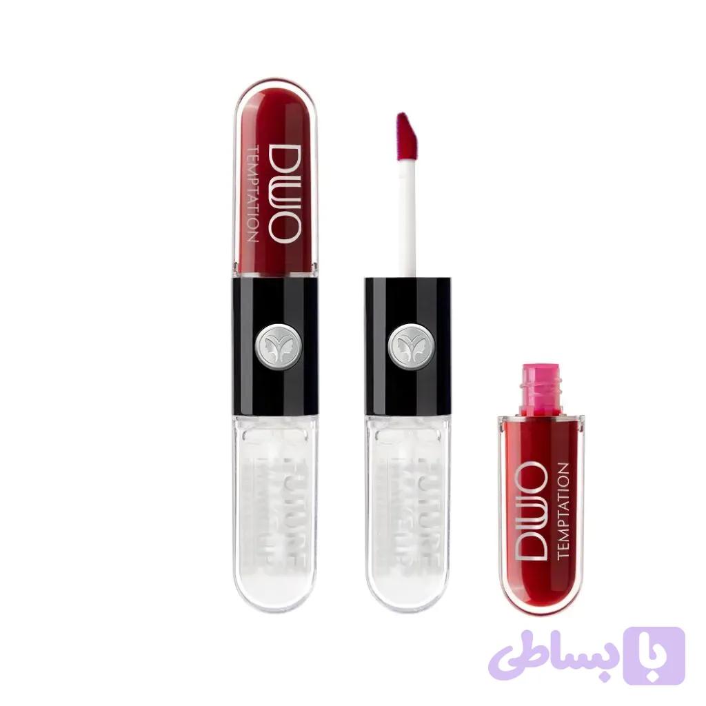 لیپ گلاس دوطرفه فیوچر میکاپ Future Makeup Duo Temptation Lip Gloss — تصویر 1