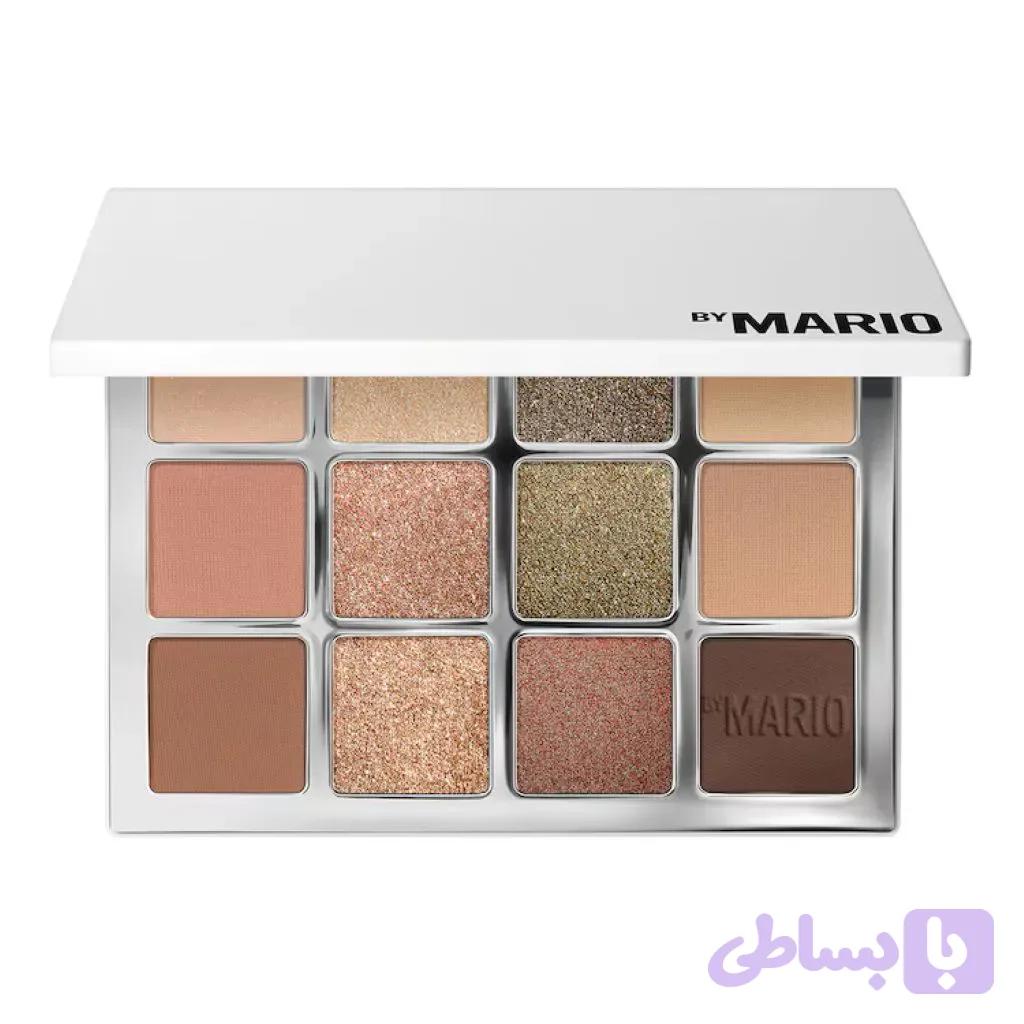 پالت سایه چشم ۱۲ رنگ میکاپ بای ماریو مدل Ethereal Eyes Nature — تصویر 1