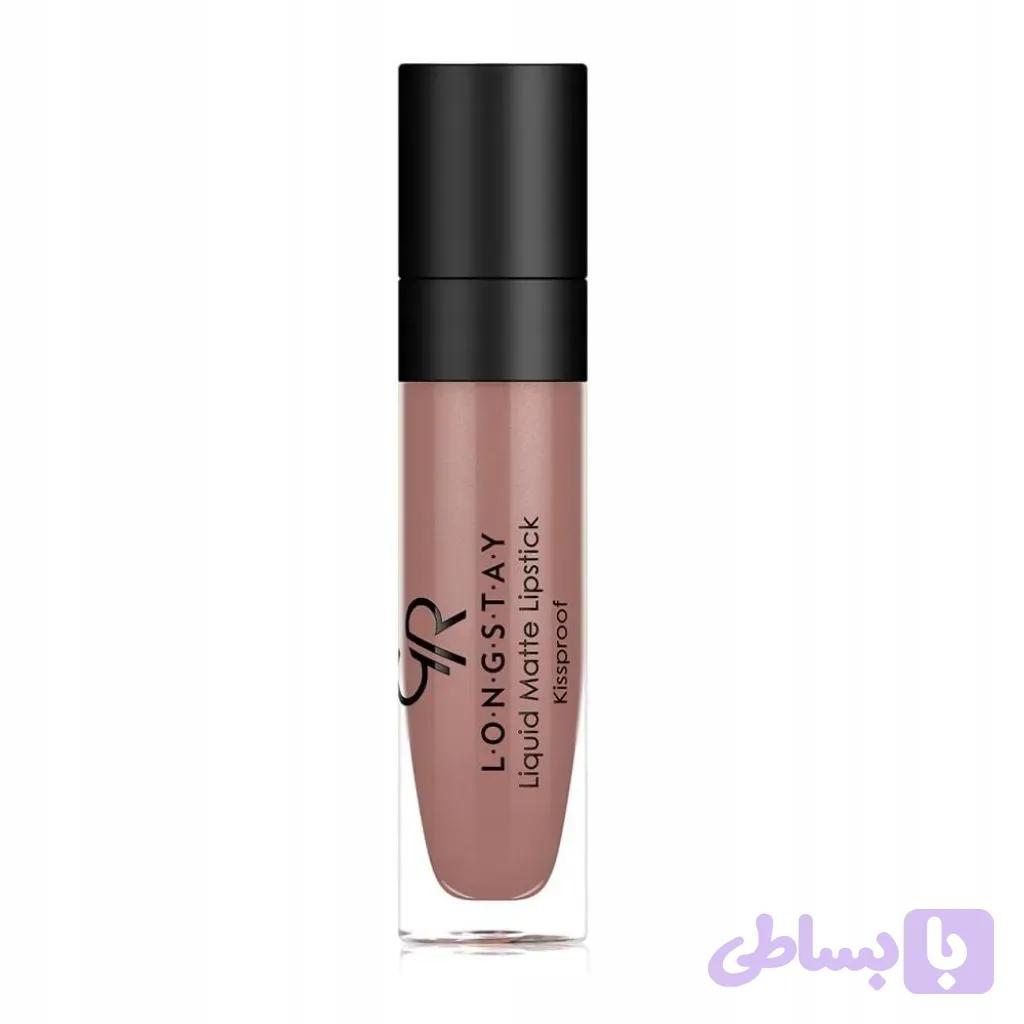 رژ لب مایع مات گلدن رز | Golden Rose Longstay Liquid Matte Lipstick — تصویر 1
