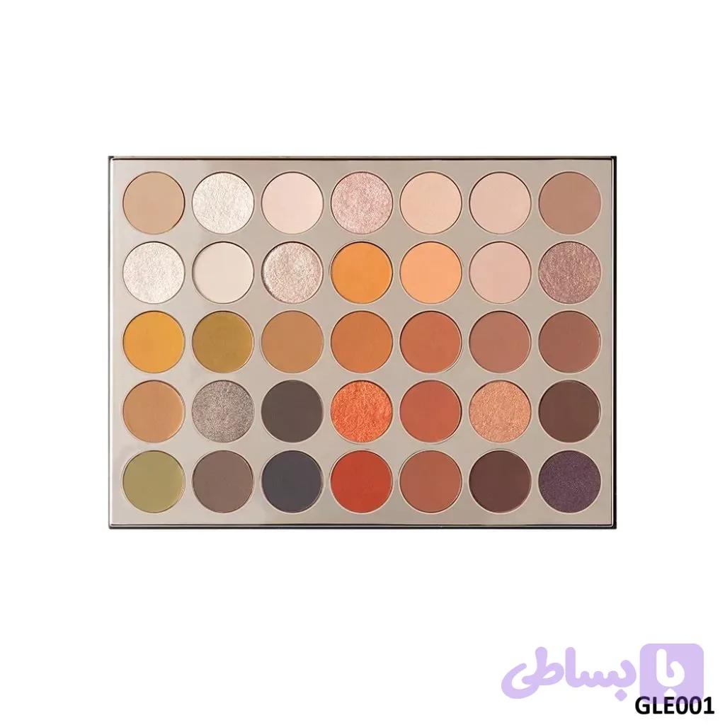 پالت سایه ۳۵ رنگ کارکتر مدل Glamour Edition کد GLE001 — تصویر 1