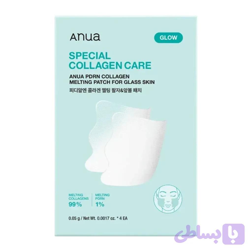 پچ کلاژن و PDRN آنوا مدل Collagen Melting Patch for Glass Skin — تصویر 1