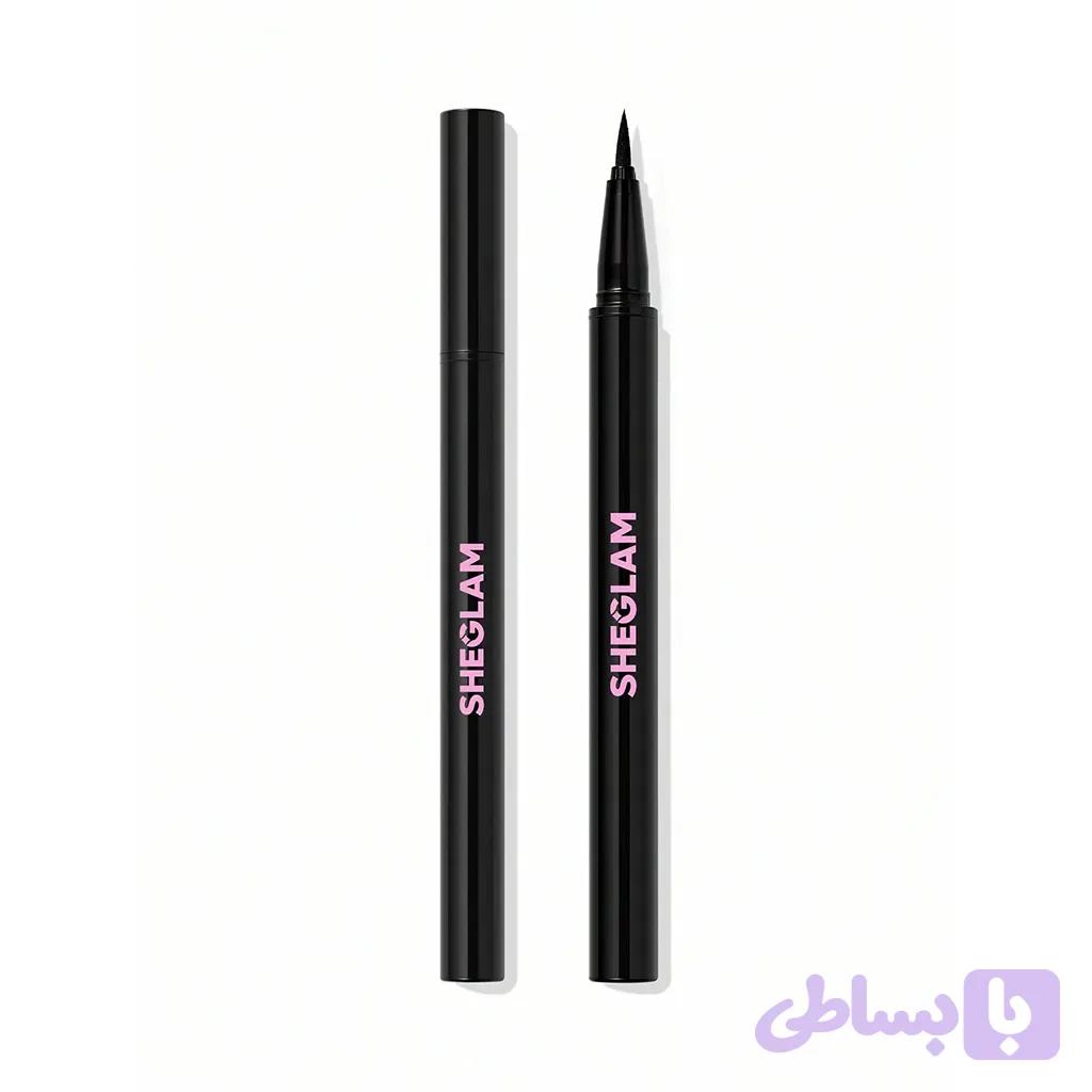 خط چشم ماژیکی ضدآب و ضدتعریق شیگلم مدل Stay Inked رنگ مشکی — تصویر 1