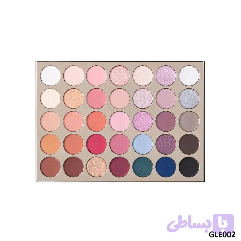 پالت سایه ۳۵ رنگ کارکتر مدل Glamour Edition کد GLE002 — تصویر 1
