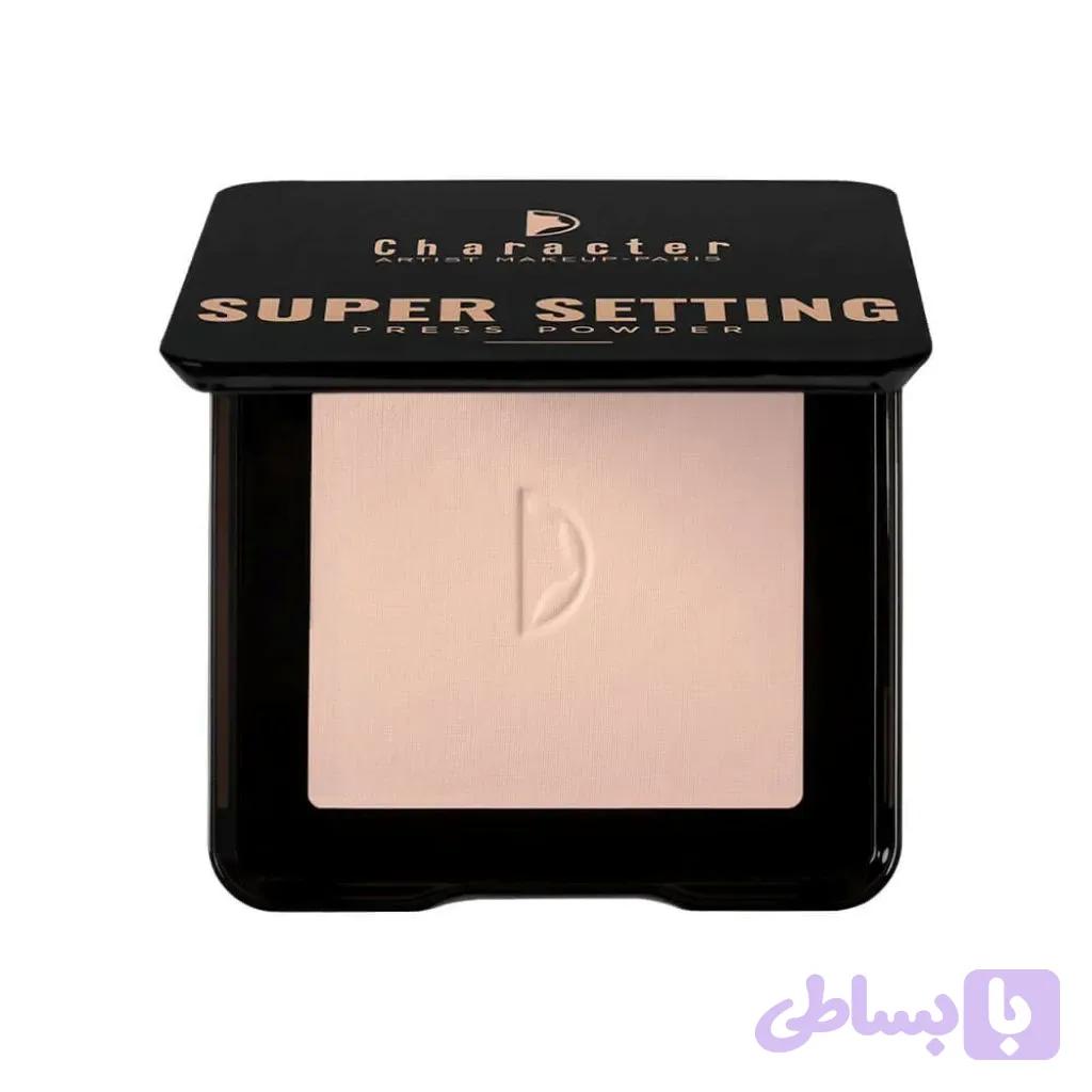 پنکک فیکس ‌کننده و مات ‌کننده کارکتر SSP مدل سوپر ستینگ | Character Super Setting Press Powder — تصویر 1