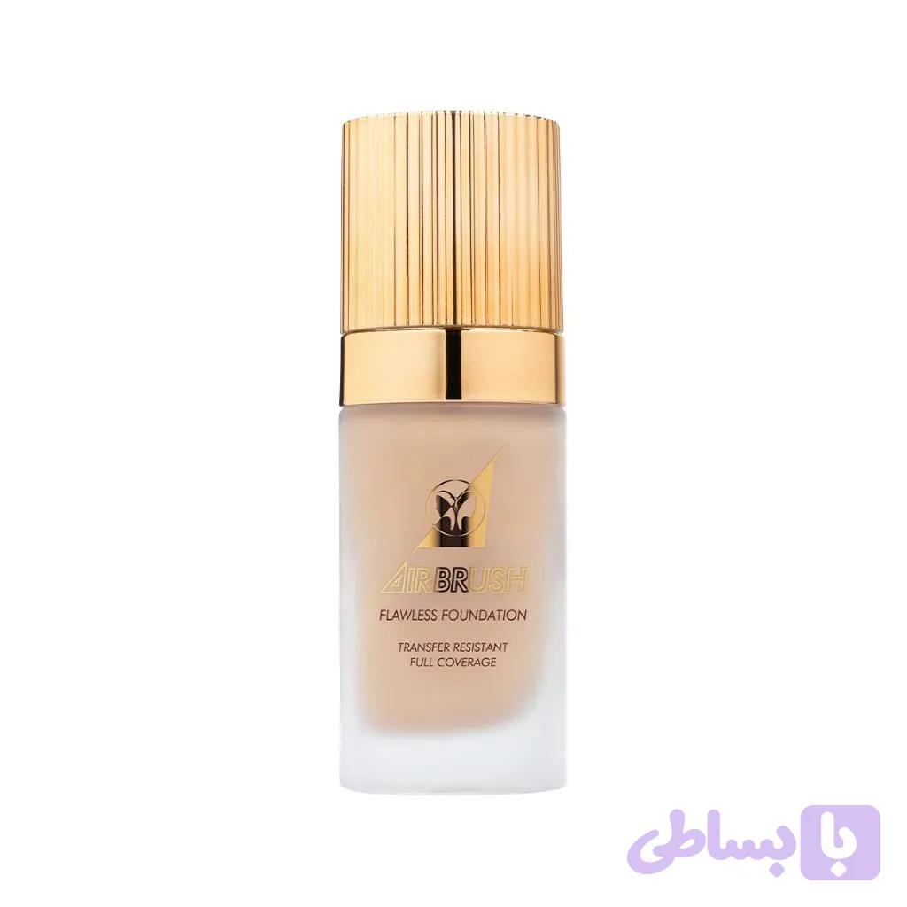 کرم پودر فول کاور ایر براش فیوچر میکاپ | Future Makeup Air Brush Flawless Foundation — تصویر 1