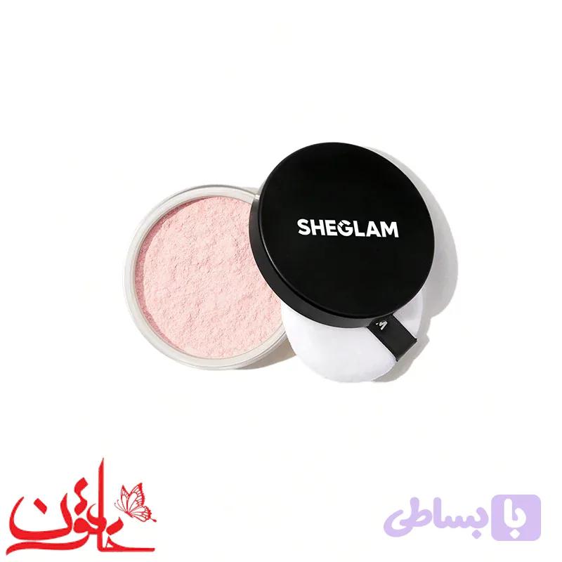 پودر فیکس شیگلم رنگ لایت پینک — تصویر 1