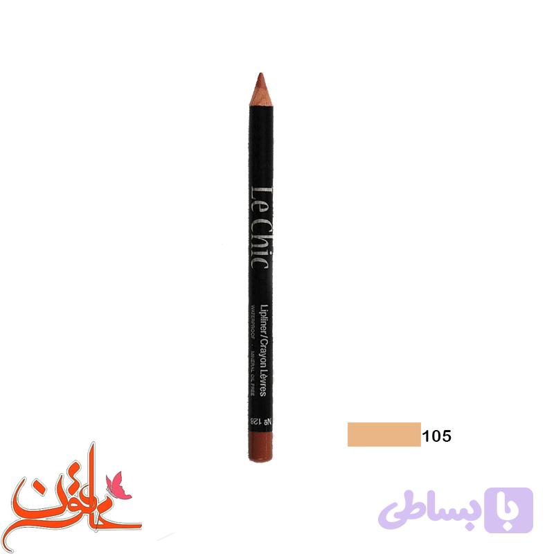 مداد لب چوبی لچیک شماره 105 Lechic Lip Liner — تصویر 1