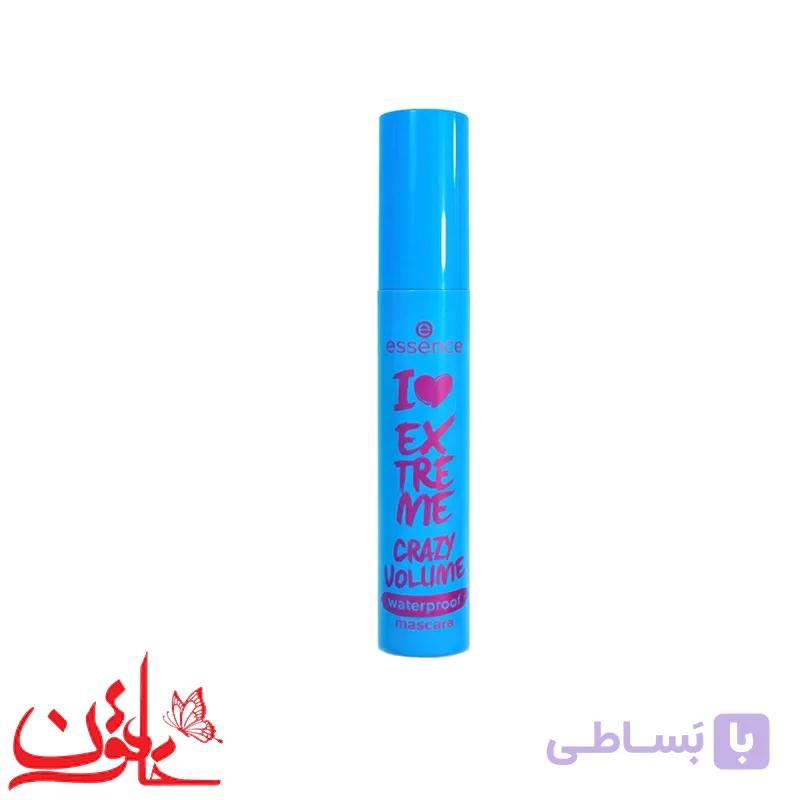 ریمل حجم‌ دهنده ضد آب اسنس کریزی ولوم I Love Extreme Crazy Volome حجم 12 میلی لیتر — تصویر 1