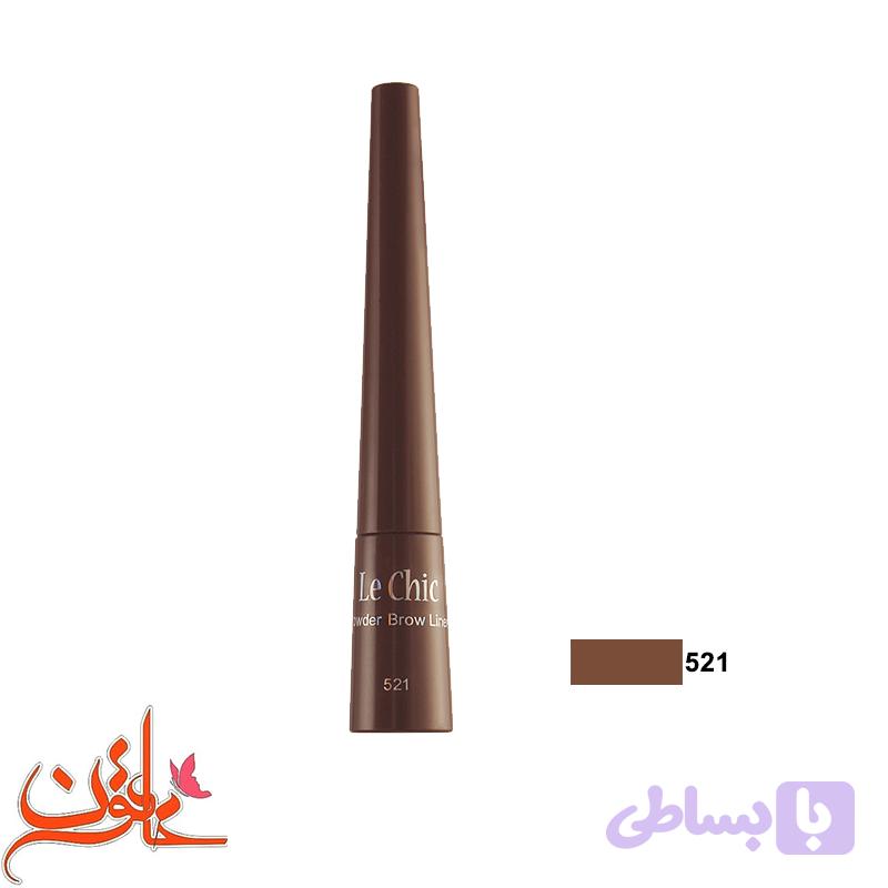 پودر ابرو لچیک شماره 521 lechic eyebrow powder — تصویر 1