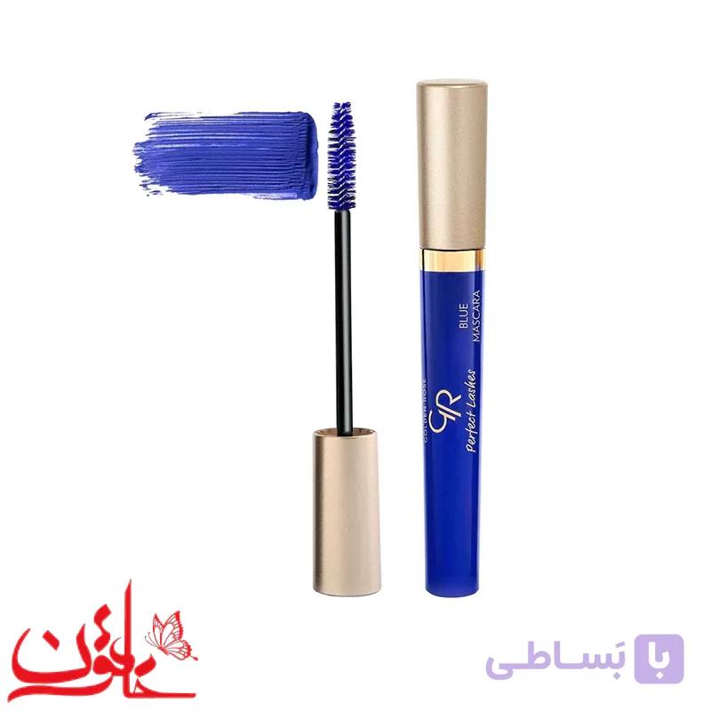 ریمل آبی گلدن رز مدل پرفکت لش حجم 11 میل — تصویر 1