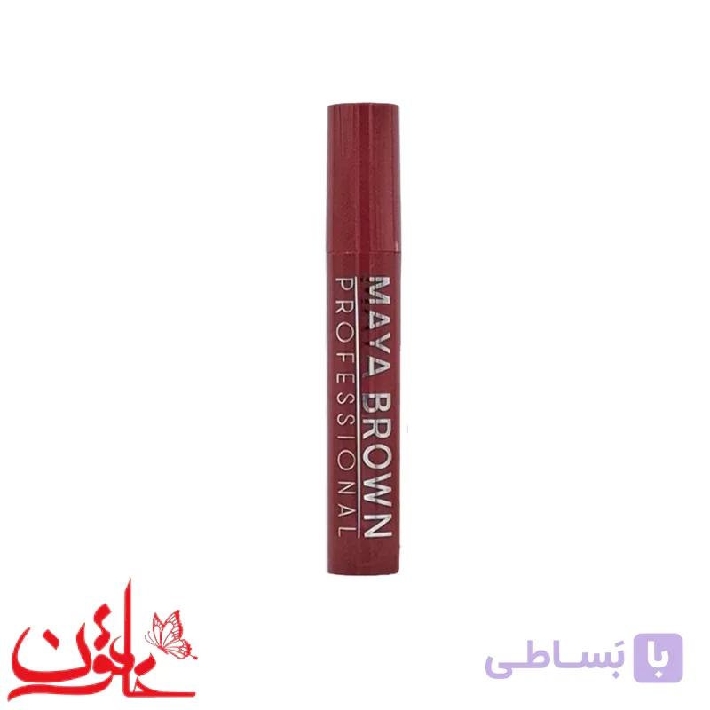 ریمل رنگی مایا براون قهوه ای شماره 300 مدل ولوم آپ حجم 12 میلی لیتر — تصویر 1