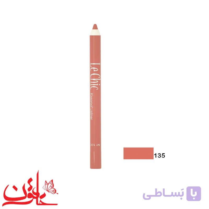 مداد لب بادوام لچیک شماره 135 — تصویر 1