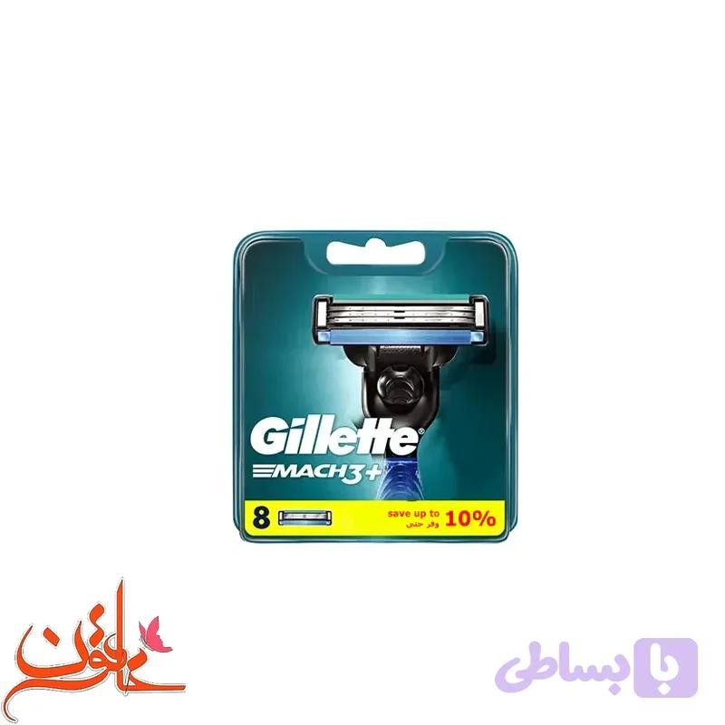 تیغ یدک ژیلت مدل MACH3 بسته 8 تایی — تصویر 1