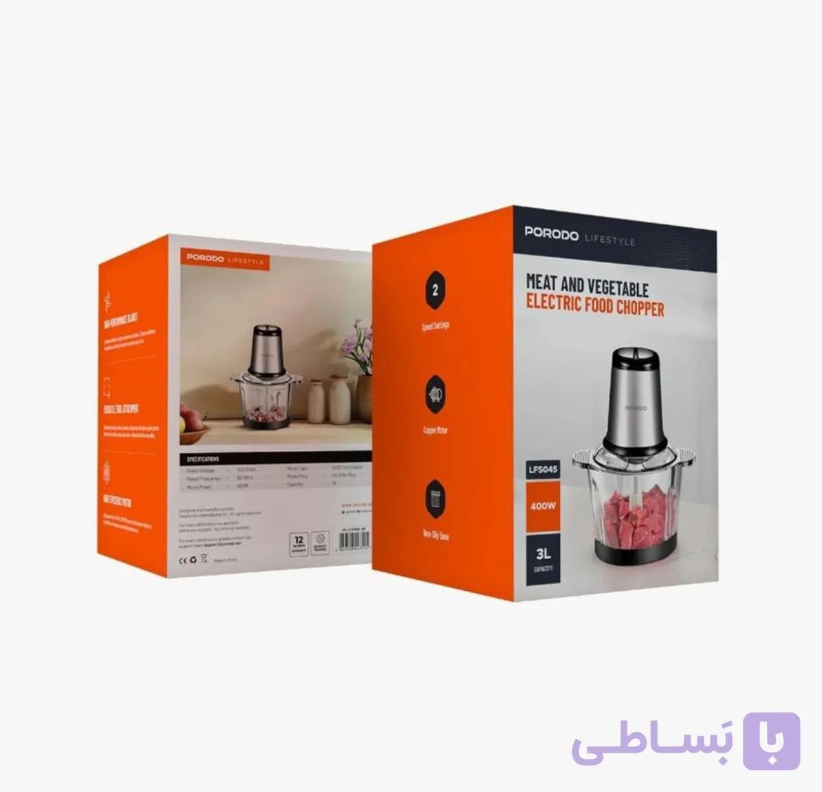 خردکن ۳L برقی پرودو مدل PD-LFST045