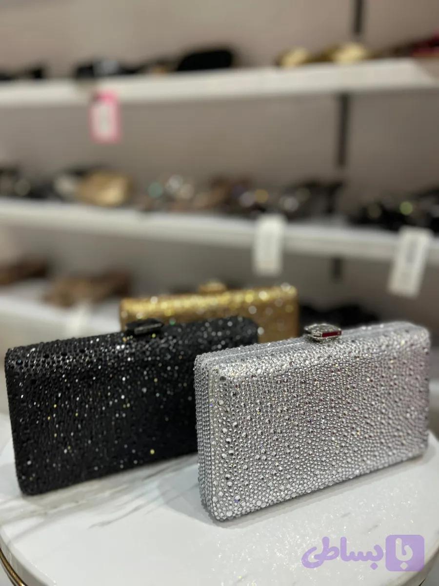 کیف دستی سنگ کاری شده کد BL18128 — تصویر 1
