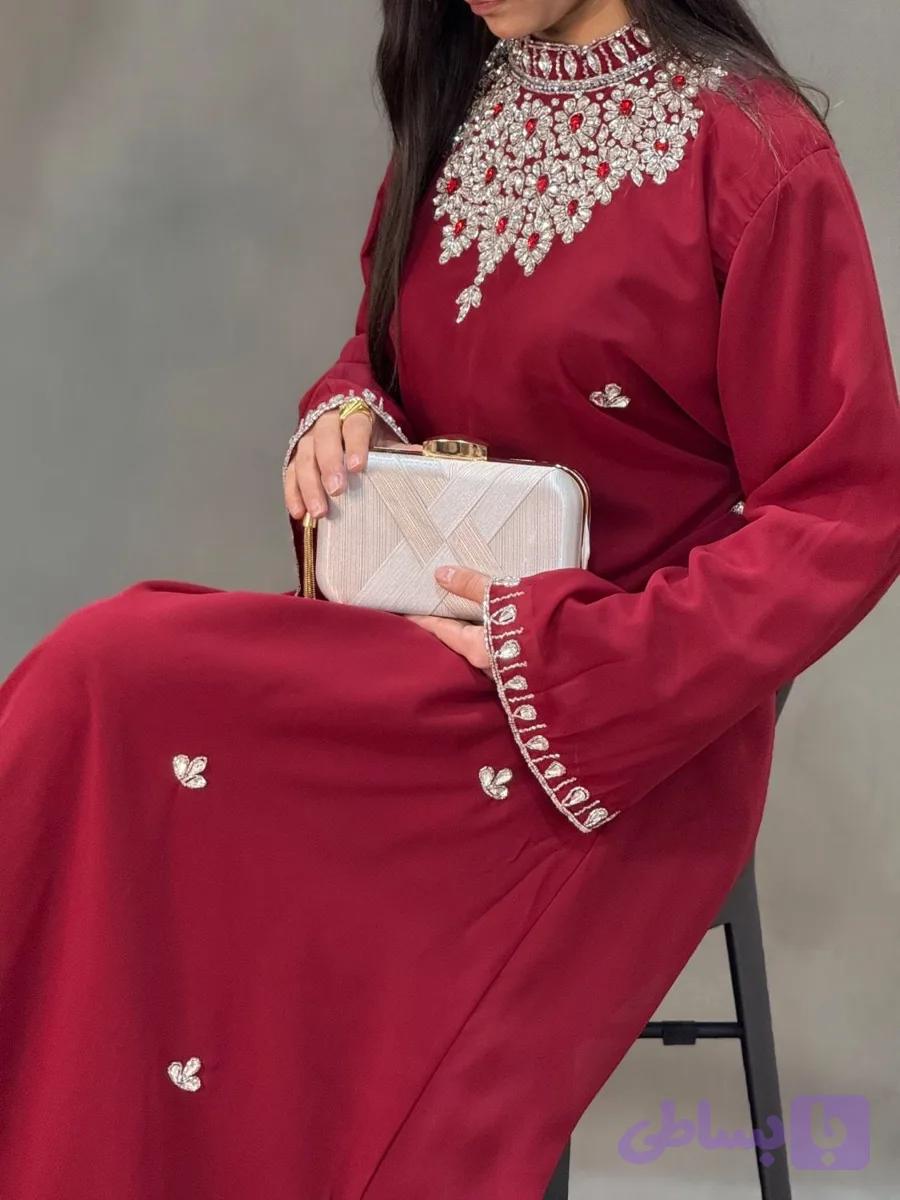 پیراهن مجلسی زنانه مدل شجر کد152406 — تصویر 1