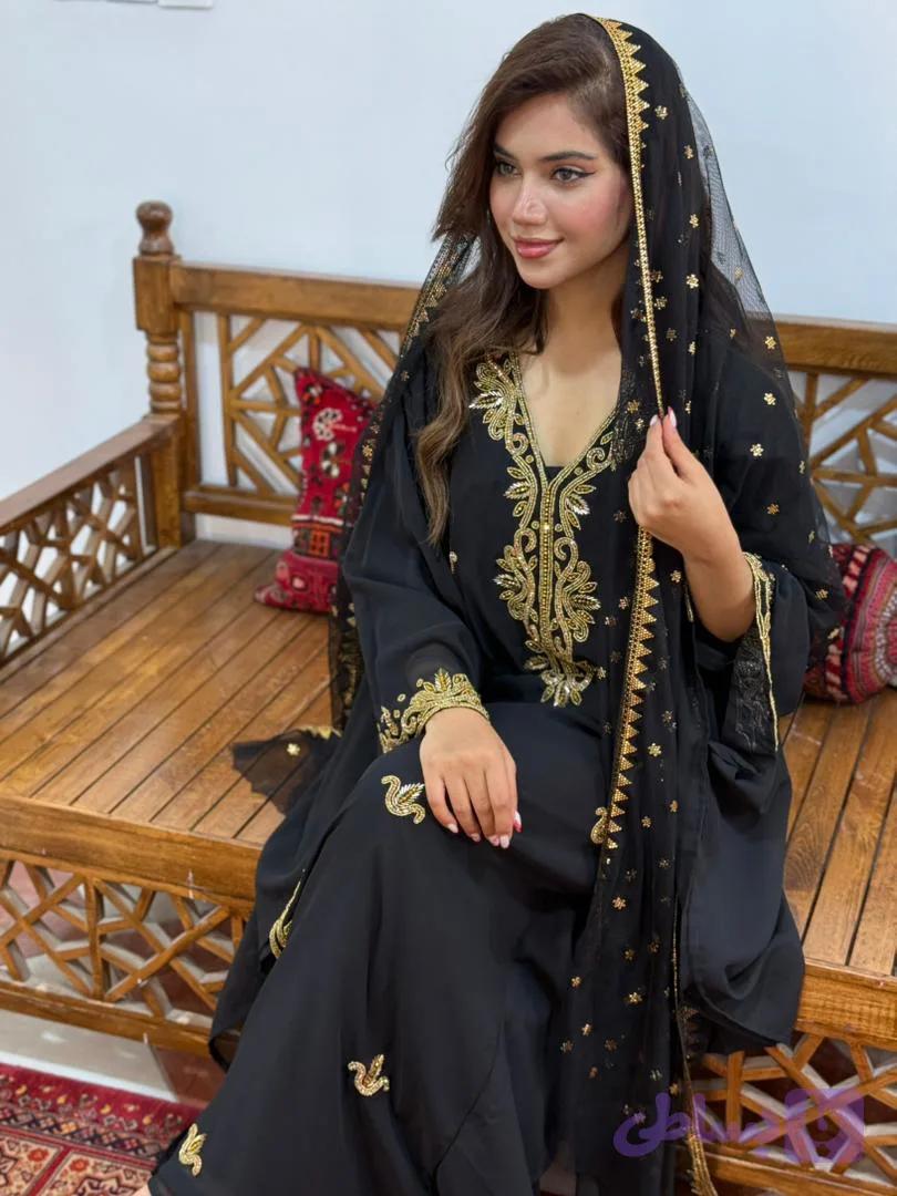 پیراهن مغربی دست دوز نخل 4-100375 — تصویر 1