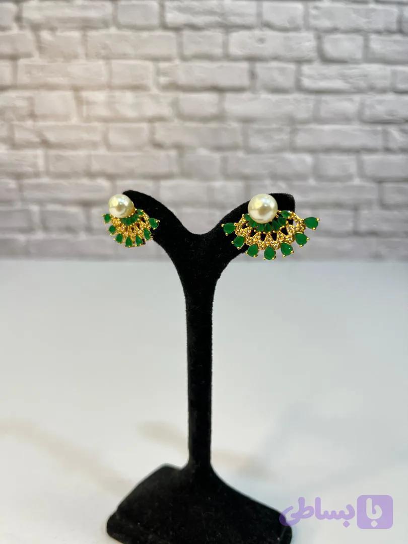گوشواره هندی مدل مروارید 00344