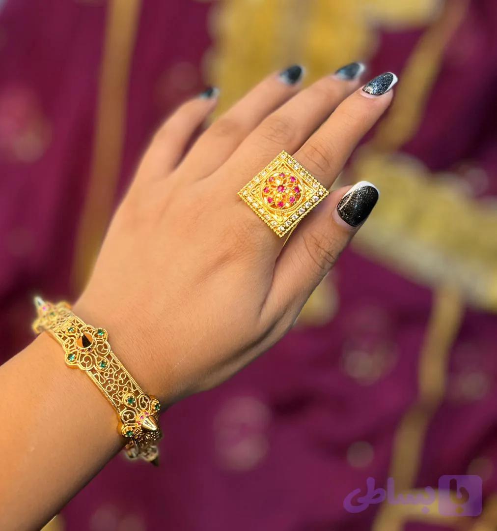 انگشتر خلیجی کد 00336 — تصویر 1