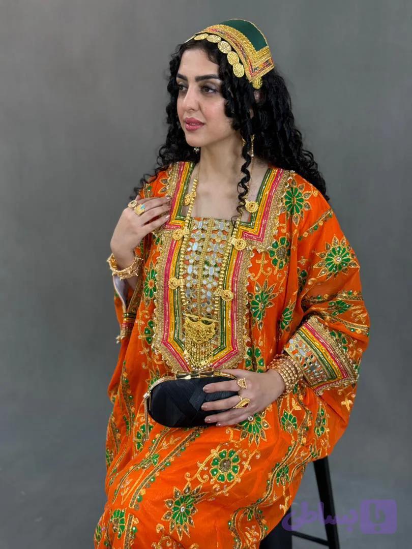 پیراهن جاسکی کوتاه 1-100380 — تصویر 1