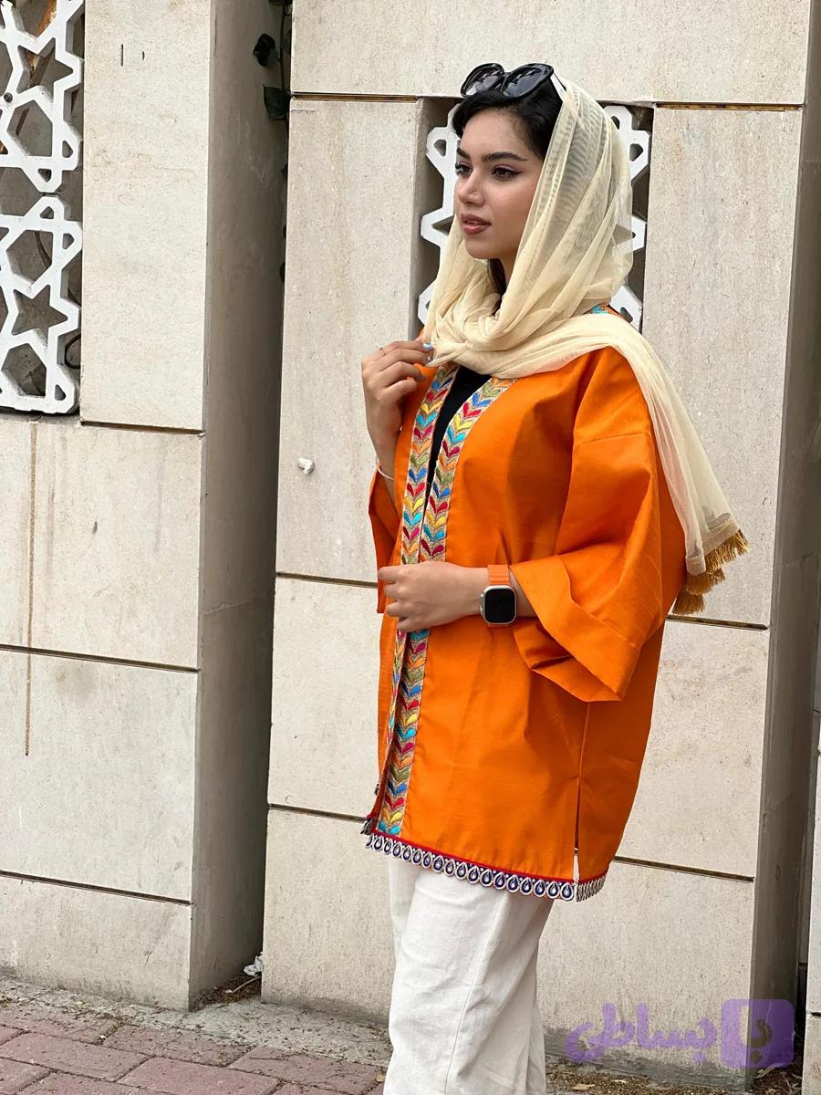 مانتو کتی سنتی کد 100292 — تصویر 1