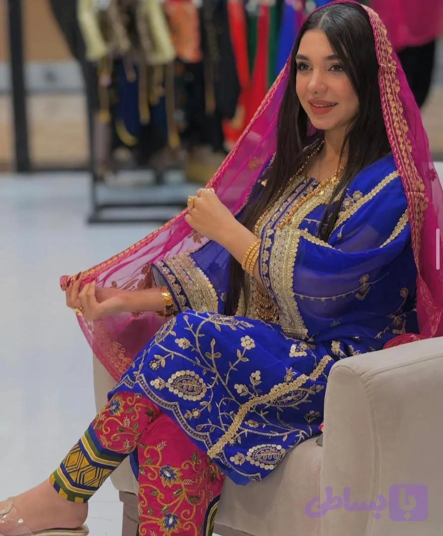 پیراهن جاسکی کوتاه کد 8-100380 — تصویر 1