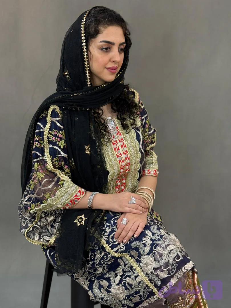 پیراهن جاسکی کوتاه 2-100380 — تصویر 1