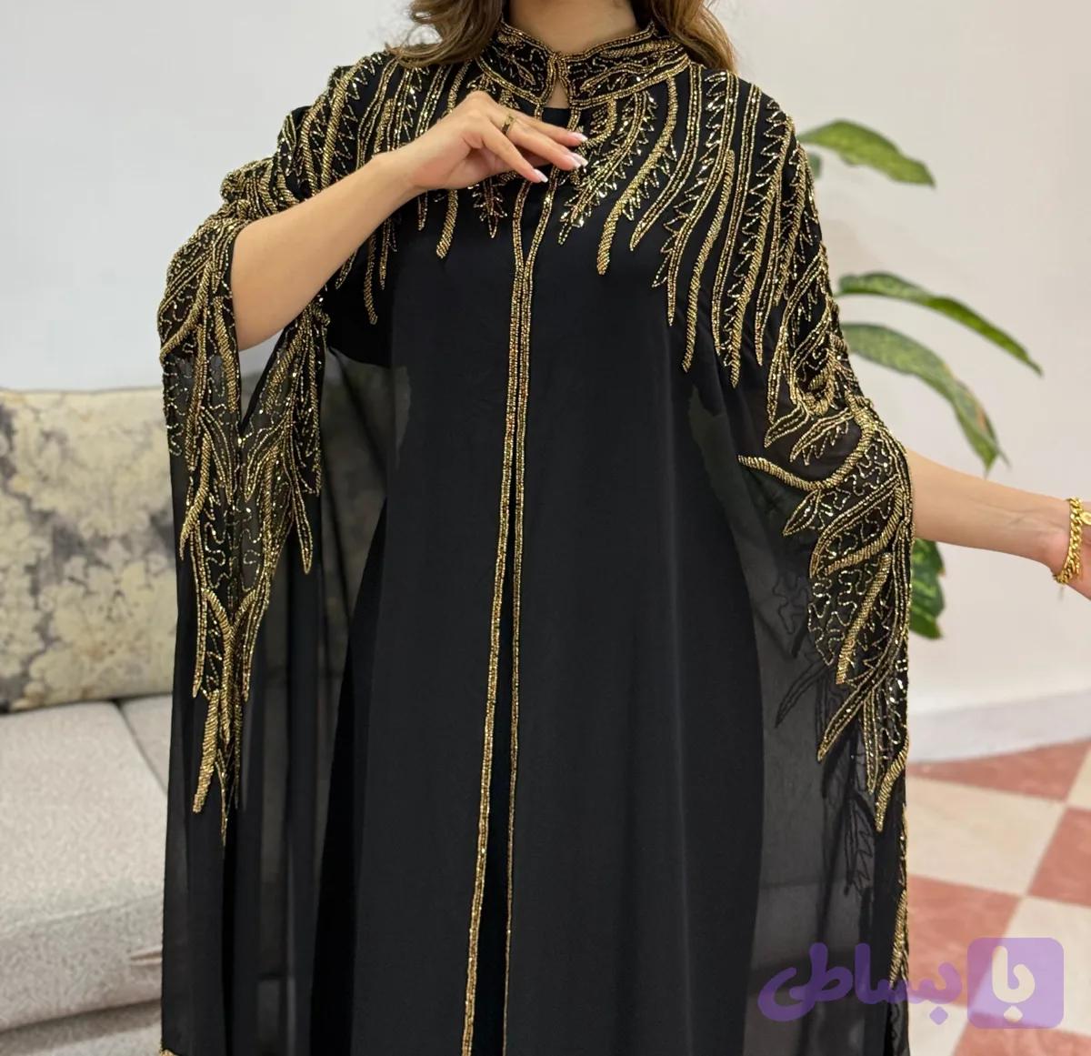عبا مجسی ملیله دوز کد 3-100354 — تصویر 1
