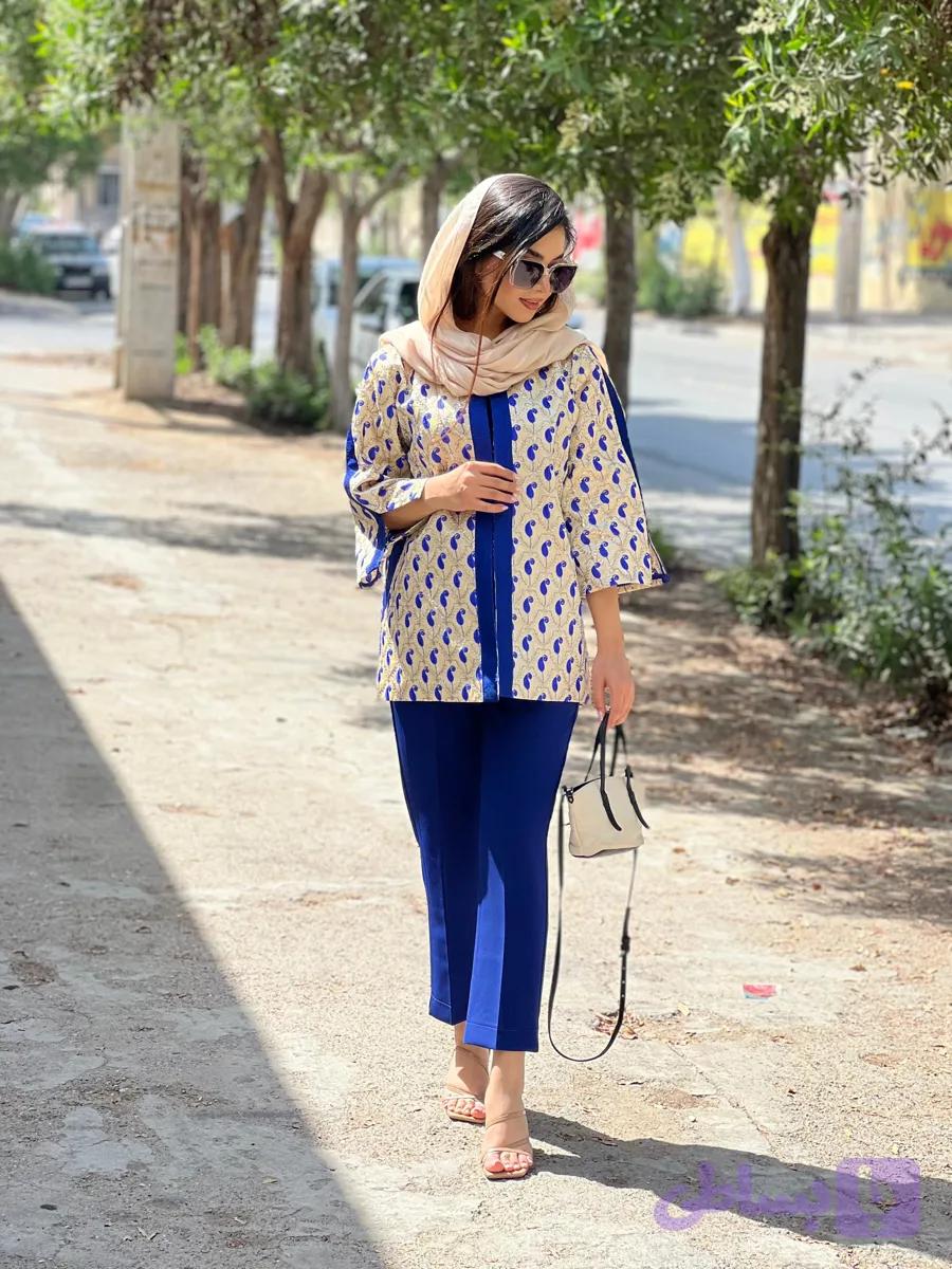 مانتو کتی مجلسی کد 100290 — تصویر 1
