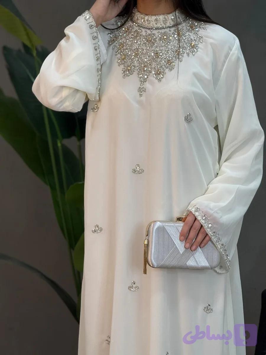 پیراهن مجلسی زنانه مدل شجر کد 152405 — تصویر 1