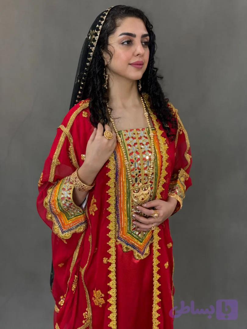 پیراهن جاسکی جلوباز مدل نور 4-100380 — تصویر 1
