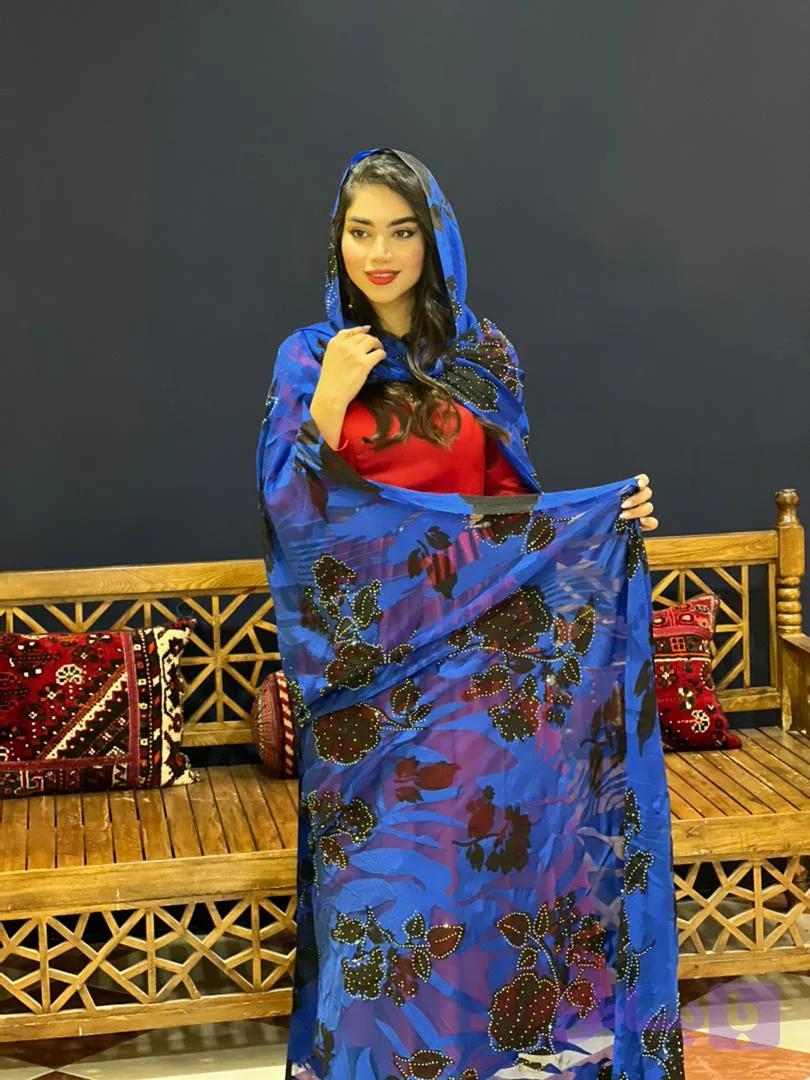 چادر بندری نگینی سه بعدی 002 — تصویر 1