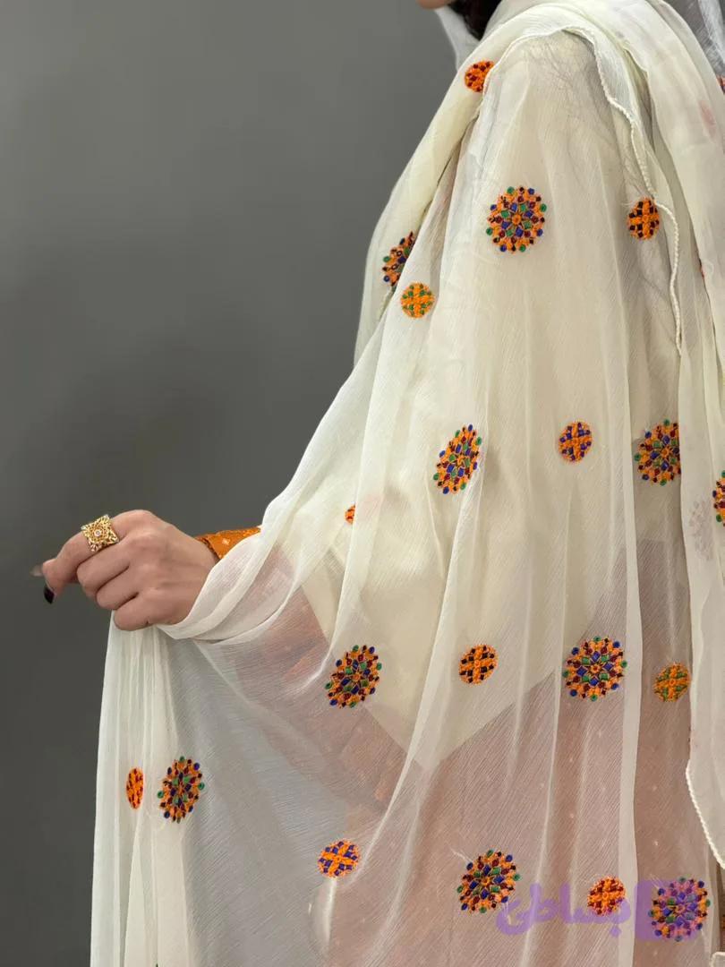 چادر بندری شیفون کد1441 — تصویر 1