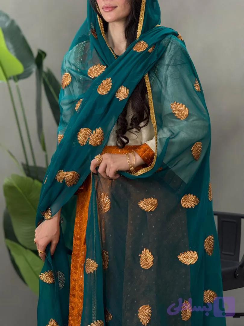 چادر بندری حریر ابریشم 01 — تصویر 1
