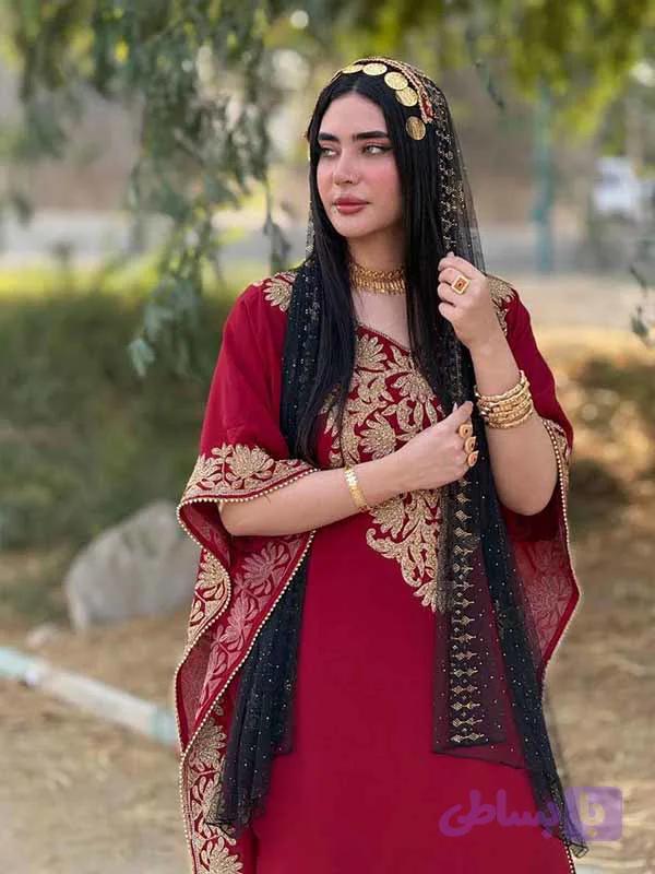 پیراهن کفتان مدل مغربی 002 — تصویر 1