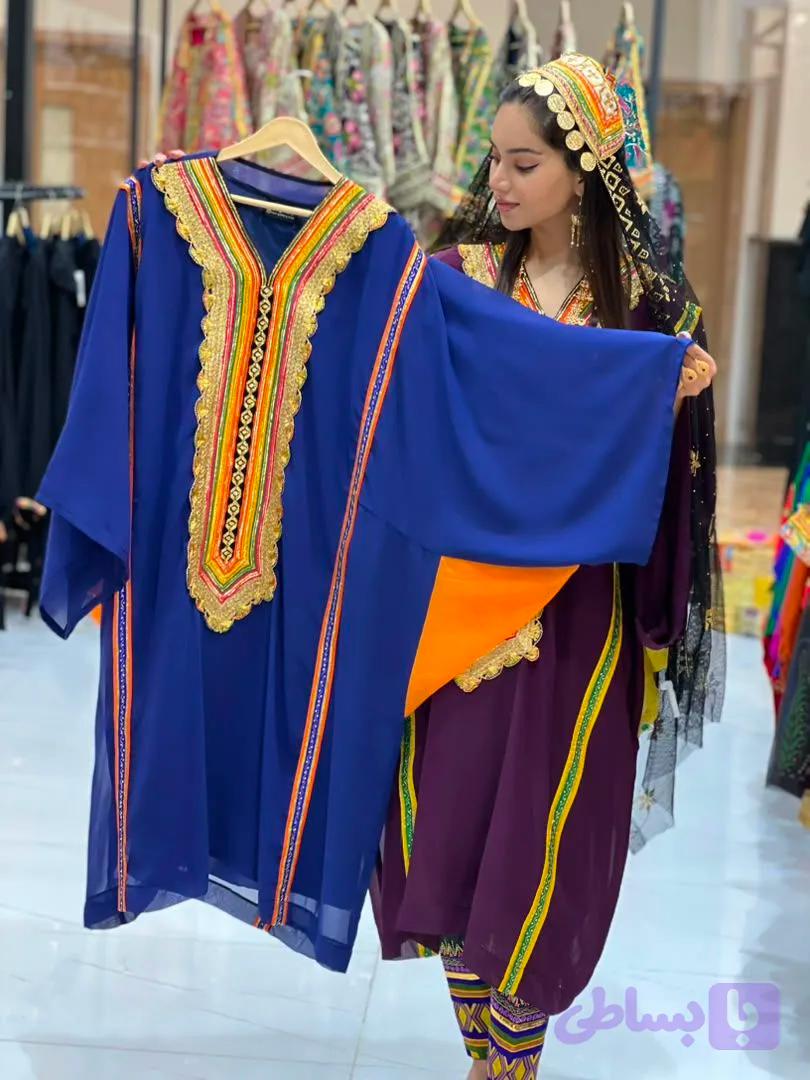 لباس سنتی زنانه (کندوره) مدل شیلا کد01404 — تصویر 1