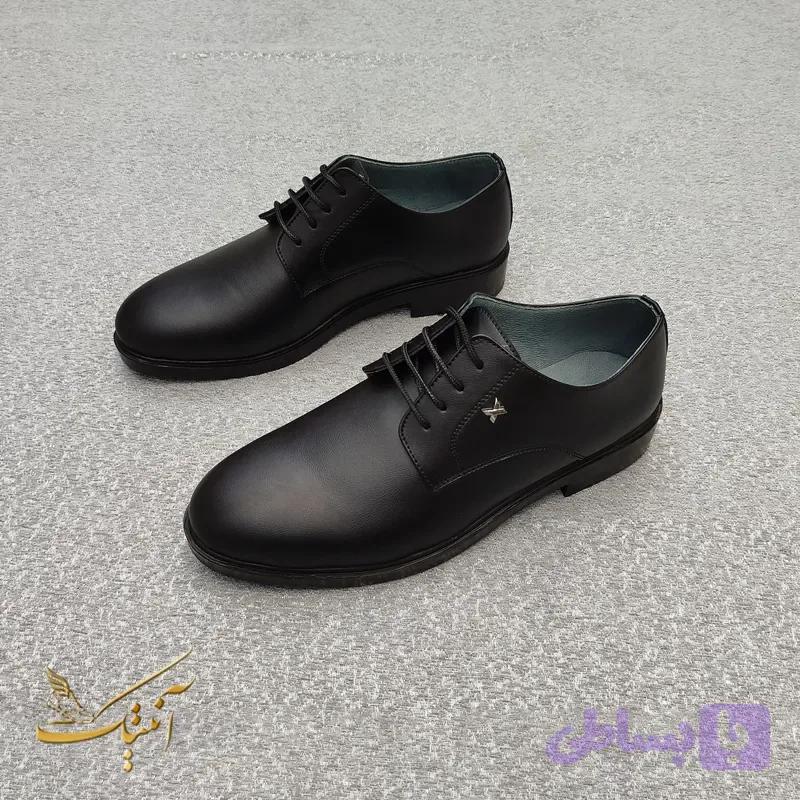 کفش چرم مردانه کد ۵۴۳ — تصویر 1