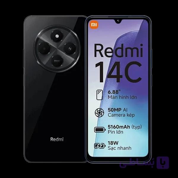 گوشی شیائومی Redmi 14c حافظه 256 گیگ رم 8 تمیز و در حد نو کارکرده استوک