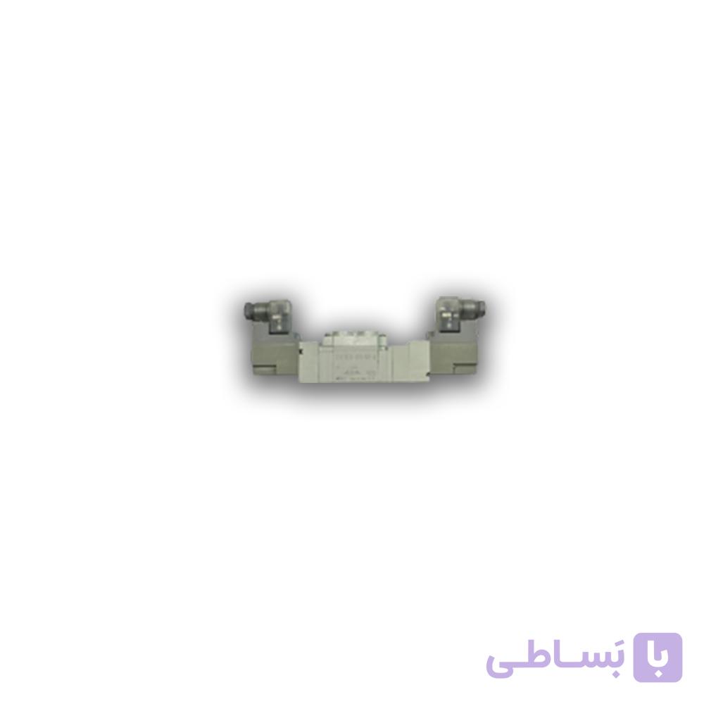 شیر برقی SMC دو بوبین SY7320-5Y0-02F سایز ۱/۴ ۳-۵
