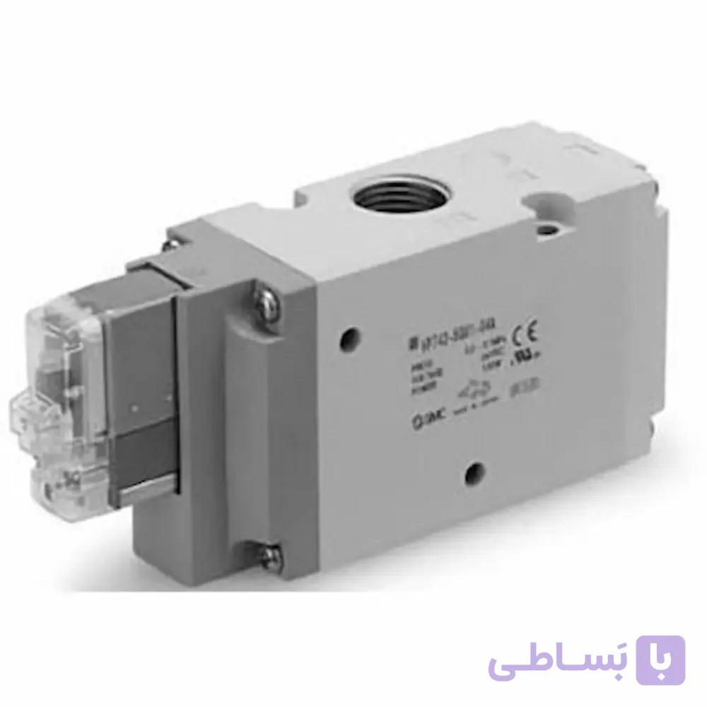 شیر برقی پیلوت دار  اس ام سی سایز 1/4  VPA742-5DZ1-04A