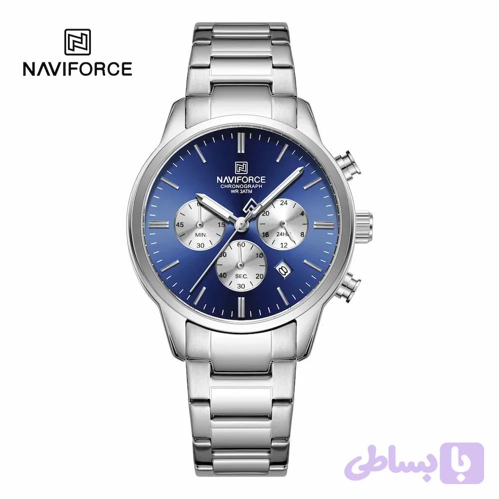 ساعت مردانه نیوی فورس Naviforce NF 8076 S/BE/S