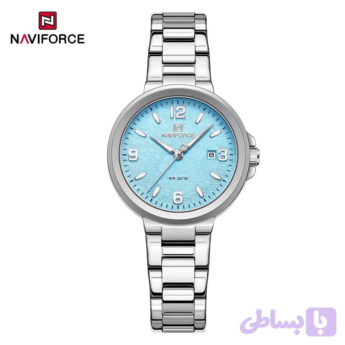 ساعت زنانه نیوی فورس Naviforce NF 5077 S/BE