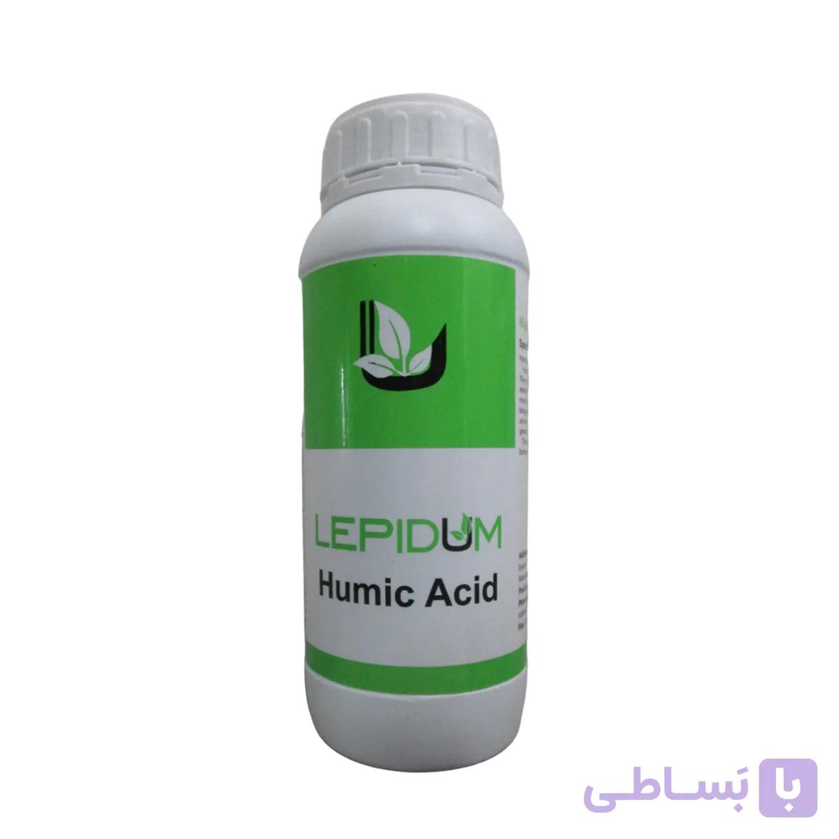 کود اسید هیومیک و فولویک مایع لیپیدیوم مدل 12% حجم 1 لیتر — تصویر 1