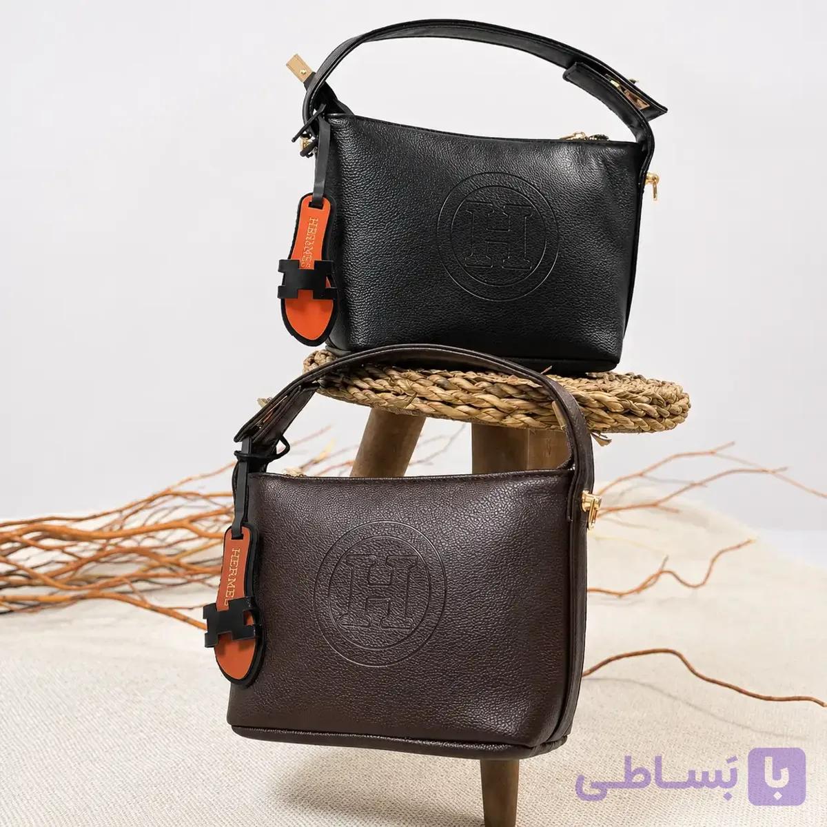 کیف دستی دوشی هرمس آویزدار کد 971 — تصویر 1