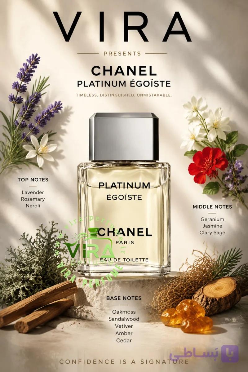 اسانس گرمی عطر پلاتینیوم شنل برند لوزی | Chanel Platinum