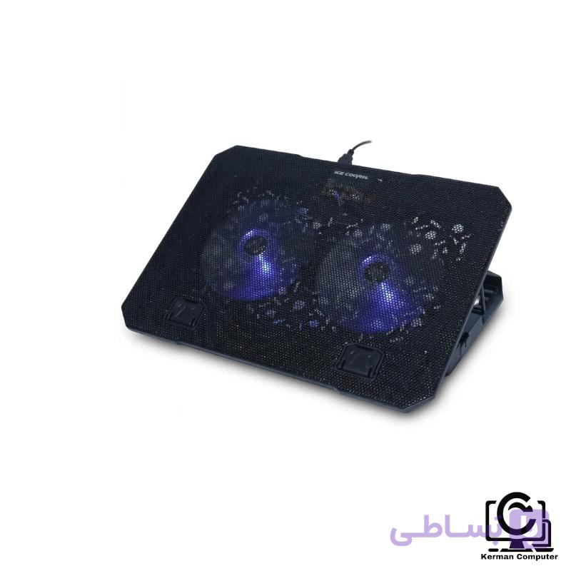 پایه خنک کننده لپ تاپ تنظیم پذیر آیس کورل مدل A11 — تصویر 1