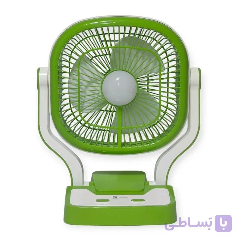 پنکه شارژی رومیزی دیپ کینگ مدل DK130 — تصویر 1